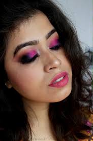 pink smokey eye makeup tutorial