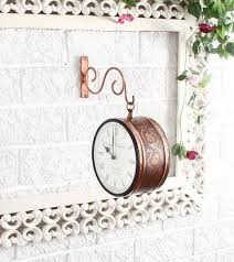 Vintage Double Sided Wall Clock