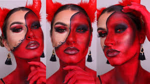 devil halloween makeup tutorial