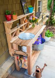 How To Potting Bench Plans Pallet