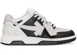 OFF-WHITE Out Of Office OOO Low Tops Light Grey Black -  OMIA189F22LEA0010709 - US