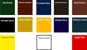 What Are Bob Ross Paints Color Name