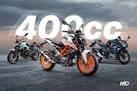 is a 400cc motorcycle too big to start