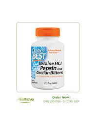 betaine hcl pepsin and gentian bitters