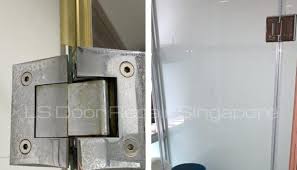 Replace Glass Door Hinges With Rubber