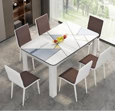 Wooden Dining Table Set 6 Seater China