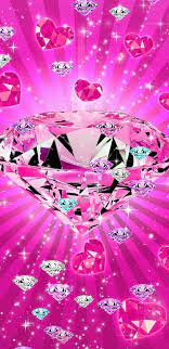 Pink diamond wallpaper ...