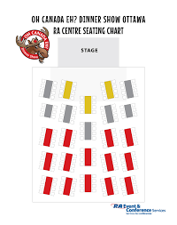 Oh Canada Eh Ottawa Seating Chart