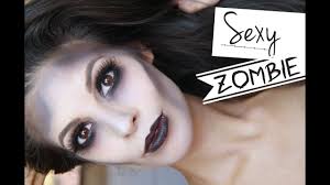 glamorous y zombie makeup halloween