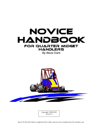 Novice Handbook Kokomo Quarter Midget Club Manualzz Com