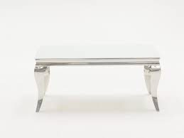 tempered glass coffee table lui 027 wh