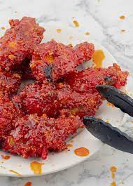 flamin hot cheetos wings with honey