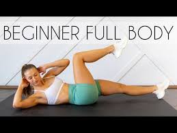 15 min total beginner full body workout