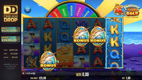 4 Fantastic Fish Gold Dream Drop by 4ThePlayer