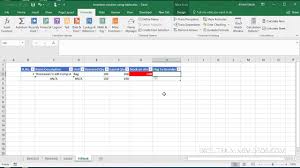 Inventory Management Using Tables In Excel Youtube