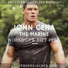 John Cena The Marine Workout And Diet Marine Workout