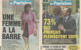 She was the first and so far only woman to have held the office of prime minister of. Dans Le Retro Mai 1991 Edith Cresson Une Femme Nommee Premier Ministre Le Parisien