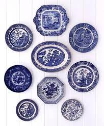 Blue And White Wall Plates Plates On