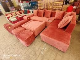 Leather Ee Bazaar U Shape Sofa Set