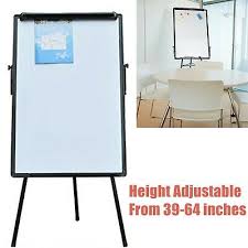 Portable Magnetic Tripod Easel Stand Flip Chart Whiteboard