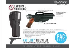 tactical solutions holster for the