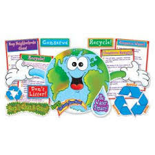 Scholastic Love Our Planet Bulletin Board Set World