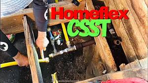 how to connect homeflex csst gas pipe