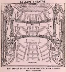 Have A Seat Seating Charts For Classic Theatres In New York