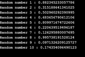 random number generator in c learn