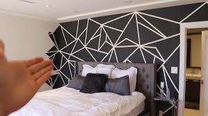 Black White Geometric Wall Design