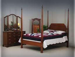 colonial pencil post bed from