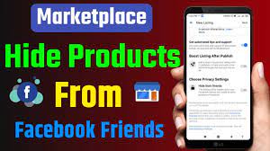 Hide from friends facebook marketplace | Hide listing facebook marketplace  - YouTube