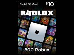 Buy roblox gift cards at your local retailers as well as their online stores. Roblox Gift Card 800 Robux Online Game Code Youtube Roblox Game Codes Roblox Gifts