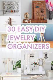 25 creative diy wall jewelry organizers