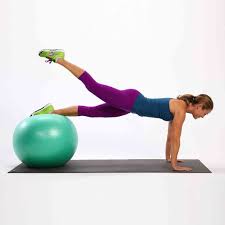 Best Stability Ball Exercises Popsugar Fitness