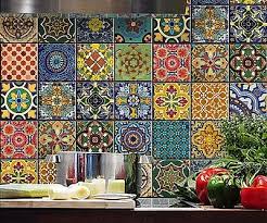 Mexican Talavera Tile Decal