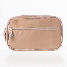 dual zip cosmetic purse