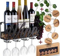 Wall Mounted Wine Rack