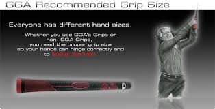 Recommended Grip Size Moe Norman Golf