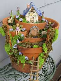 Diy Broken Pots Fairy Gardens The Art