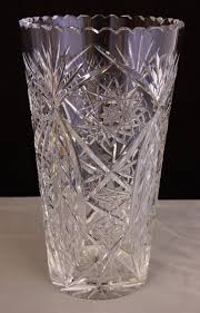 Large Cut Glass Vase Antiques To Buy