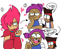Enid x red action