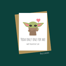 Download these free printable baby yoda valentines for your kids to share with their friends. Baby Yoda Valentine S Day Card 30 Valentine S Day Cards That Put The Funny In Sexy Popsugar Love Sex Photo 16