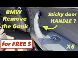 bmw sticky door handle 0 repair
