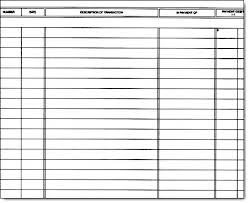 Printable Check Register For Business Download Them Or Print