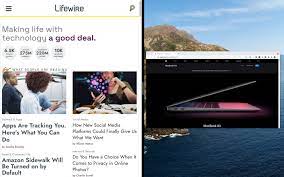 how to do split screen on a macbook air