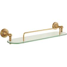 Toyo Wall Mounting Bathroom Glass Shelf