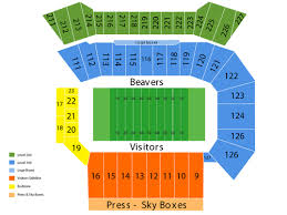 Reser Stadium Seating Chart Events In Corvallis Or