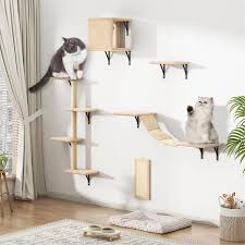 Coziwow 5 Pieces Wall Mounted Cat Tree