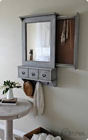 Wall Mirror With Storage